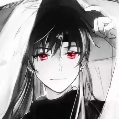 冷酷高冷黑白动漫男头像很渣的很酷的那种