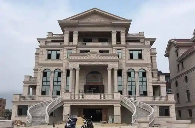 实拍福清豪华别墅,真正的土豪村,随便一栋别墅都上千万