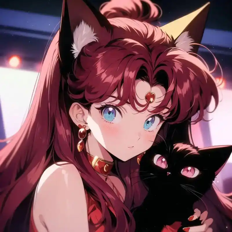 旧漫红色系女头