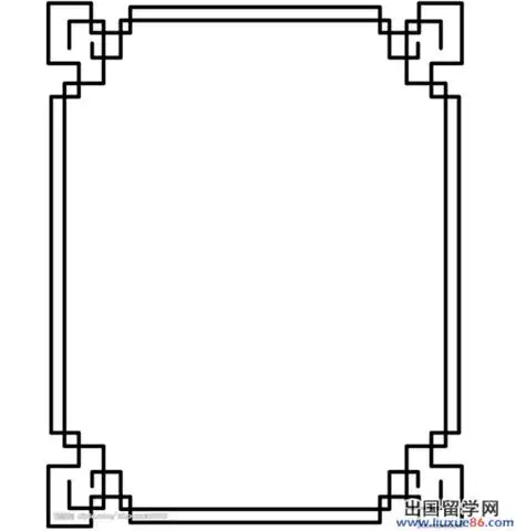 清明节手抄报花边边框小学五年级喜迎中国年手抄报古风边框简笔画手