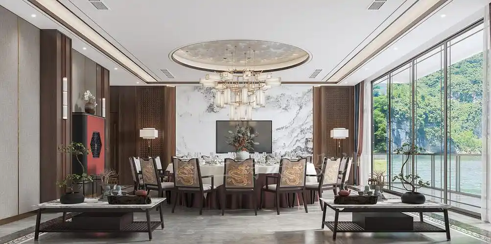 独具韵味 中式风格酒店包间设计