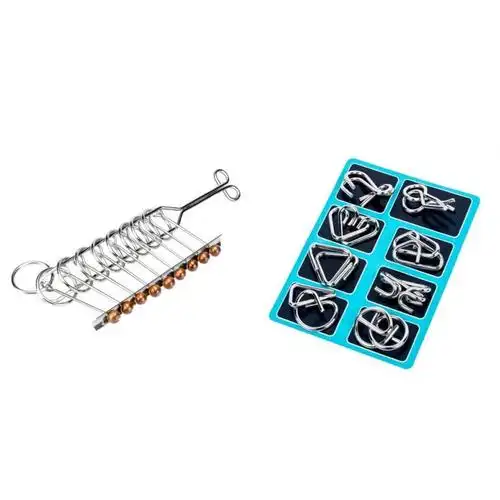 金蝉脱壳智力环马蹄锁玩具环解锁金蝉脱壳智力解环扣拆装同款道具动脑