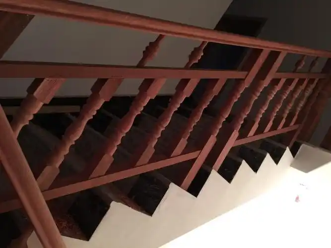 楼梯扶手 实木楼梯 实木栏杆 护栏      木楼梯 木扶手 成品楼梯已售