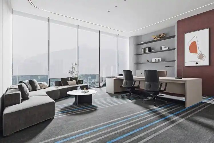 合肥办公室装修之如何获得一个高大上的总经理办公室_公司_原则_环境