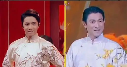 第2期节目中,来自当红偶像团体时代少年团的刘耀文模仿了刘德华,现场