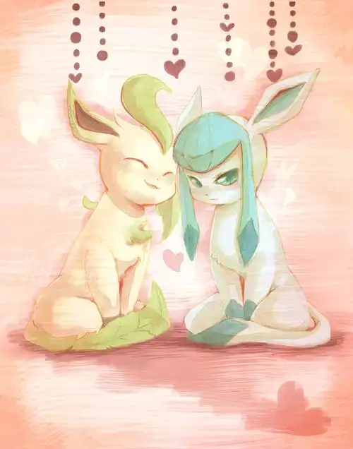 复位叶精灵冰伊布