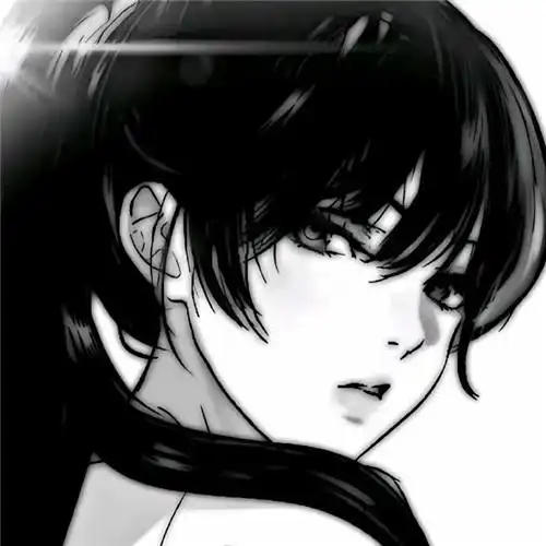 动漫高冷霸气暗黑女生头像图片