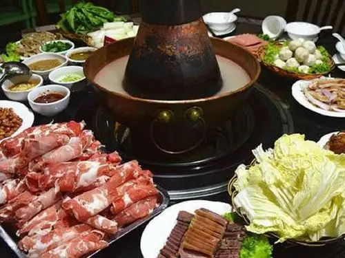 内蒙美食涮羊肉
