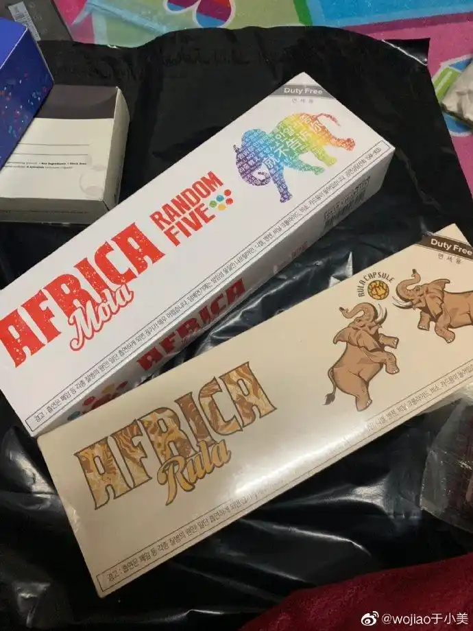 韩国烟有没有要的这个是韩国烟最火的一种大象爆珠,象之谜,随机五味