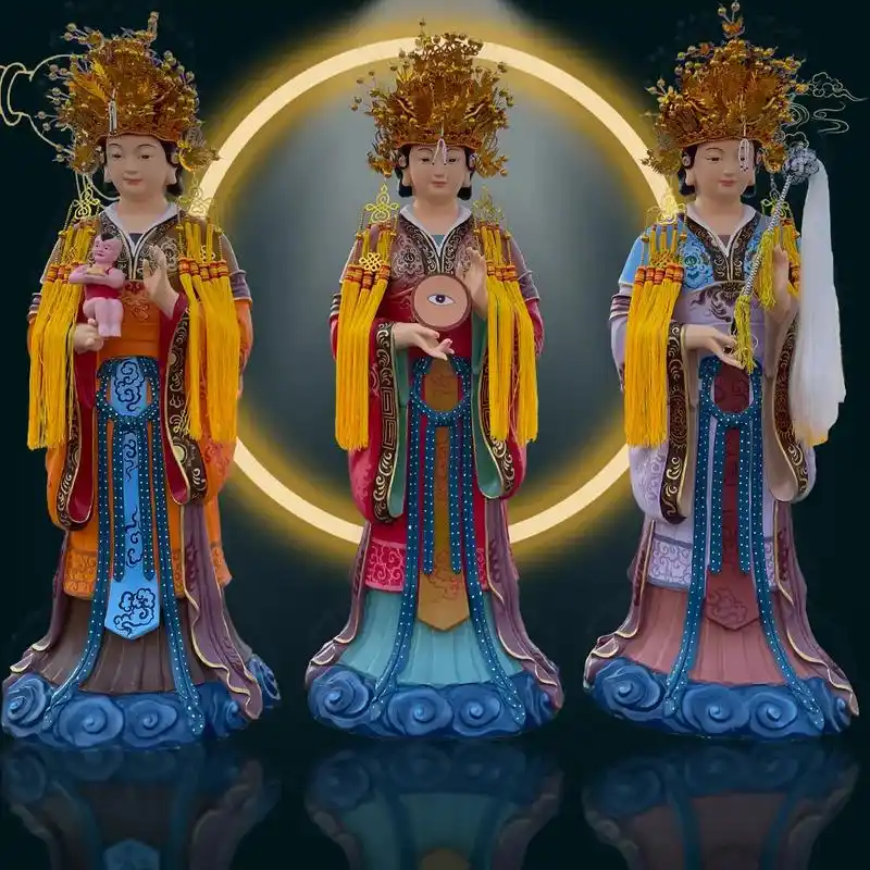 三霄娘娘,为云霄娘娘,琼霄娘娘,碧霄娘娘.截教通天教主的弟子 - 抖音