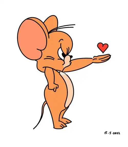 简笔画教程  #画个简笔画  #简笔画临摹  #可爱简笔画  #杰瑞  痢摹