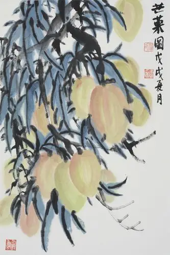 芒果图 68cm×46cm长寿 68cm×46cm天牛 68cm×46cm平安长寿 68cm×46