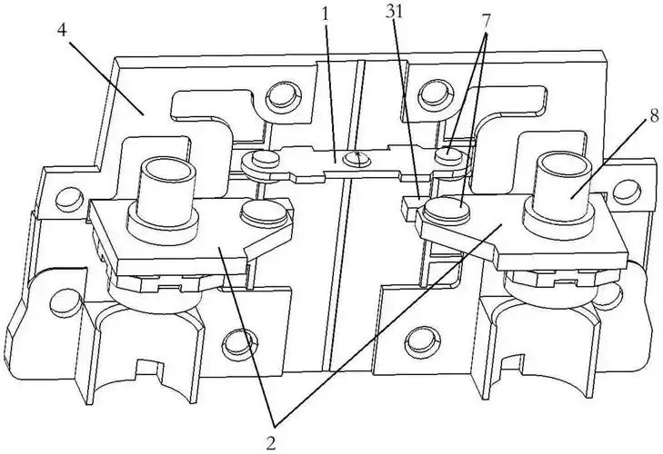 一种按钮结构及开关