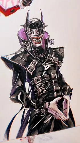 画了一张狂笑之蝠09