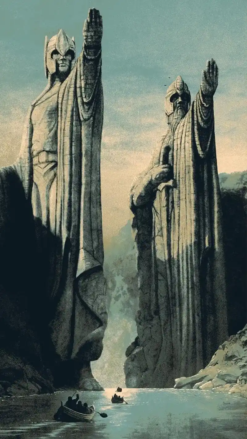 最爱#指环王 #魔戒 #插图 - 抖音