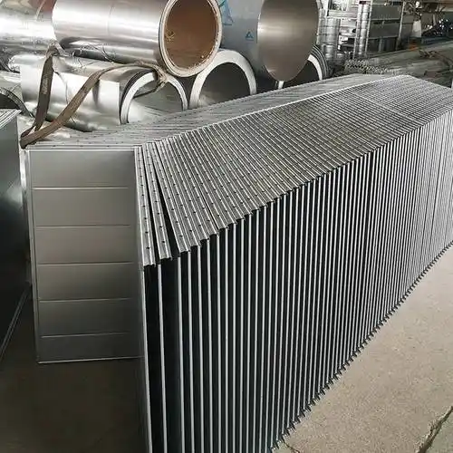 杭州风管加工厂生产加工镀锌风管角铁法兰风管不锈钢焊接风管