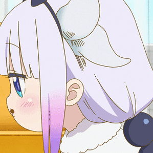 吃东西小林家的龙女仆康娜卡姆依gif卡通表情