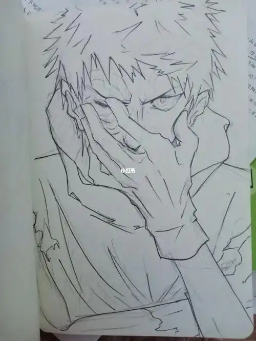 火影忍者手绘  #手绘  #宇智波带土  #宇智波带土手绘