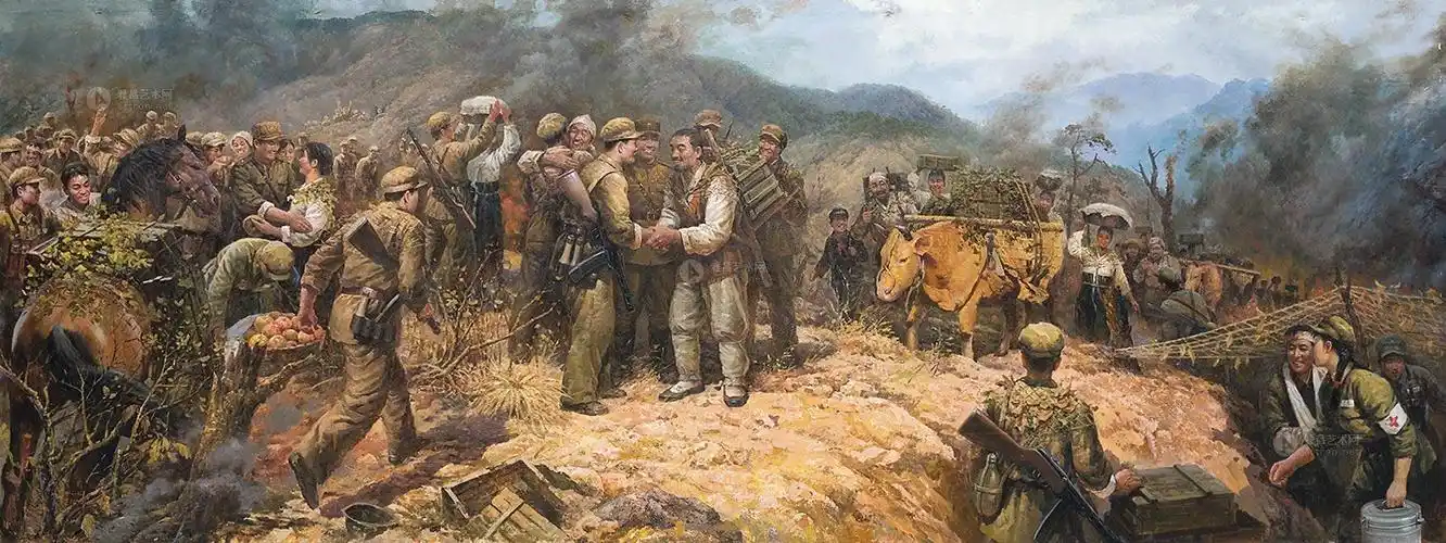 03652012年作胜利布面油画