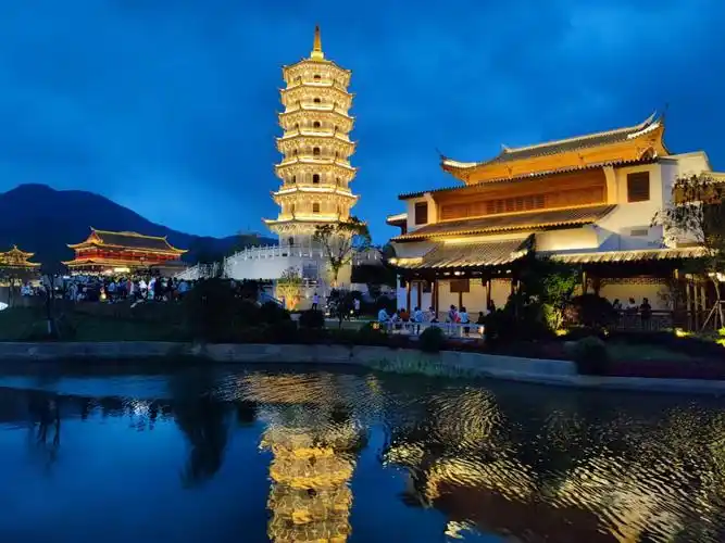 历史文化名城福州的标志性建筑白塔