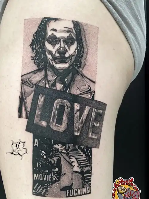 2019版小丑07西安纹身上海纹身