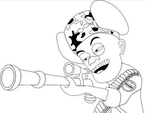 简单画一画光头强光头强卡通画法熊出没之光头强简笔画来了请父母陪娃