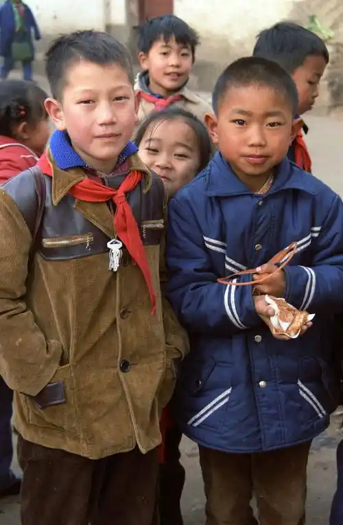 80年代的中国老照片(44)_摄影_外国_孩子