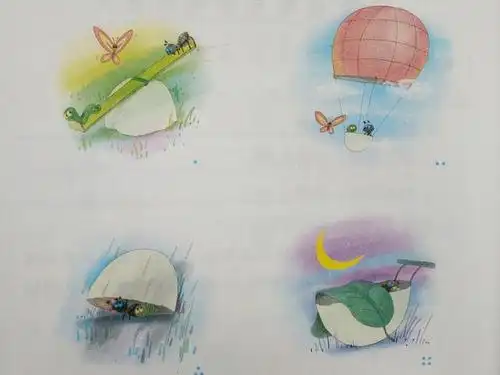 孩子们眼中的童话(二年级下册第四单元看图写话优秀范文)