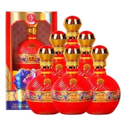 42°汾酒集团清香型原浆汾藏1952醇品475ml(6瓶装)