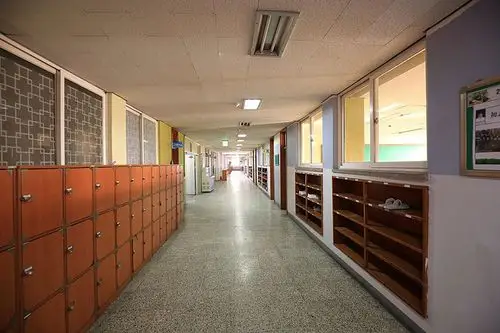 走廊,教室,学校