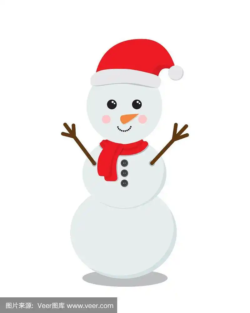 雪人卡通人物