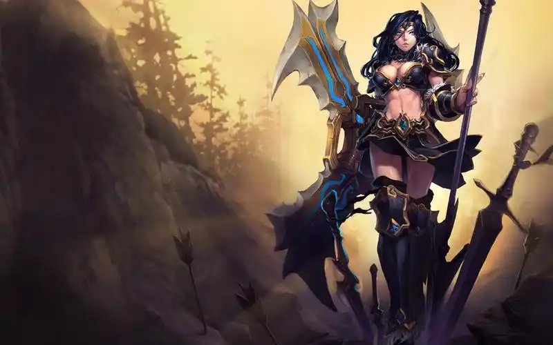 英雄联盟战争女神希维尔