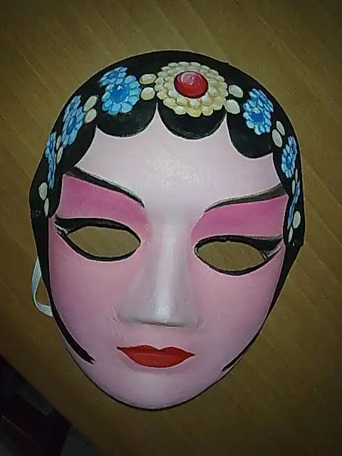 女花旦脸谱面具
