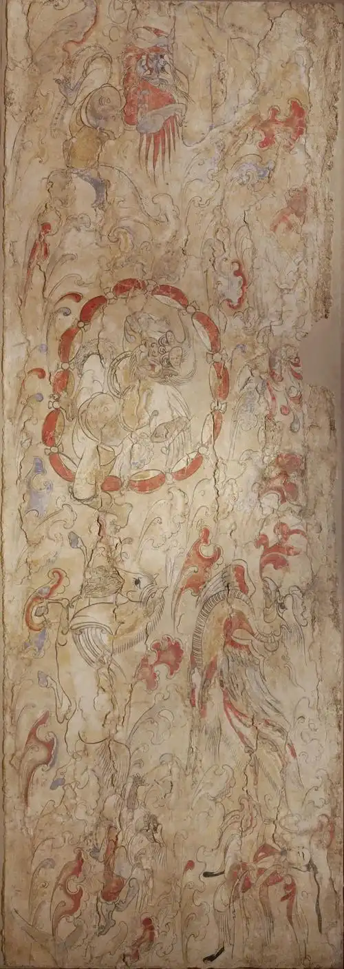 墓里乾坤忻州九原岗北朝壁画墓