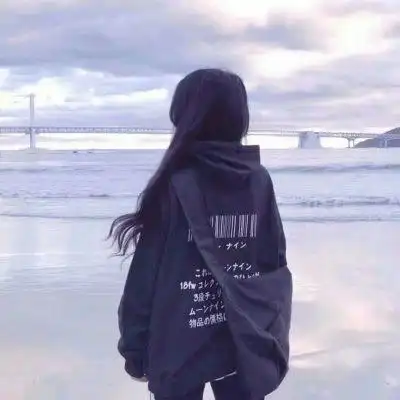 意境女头背影小清新风格一组_小清新_头像控