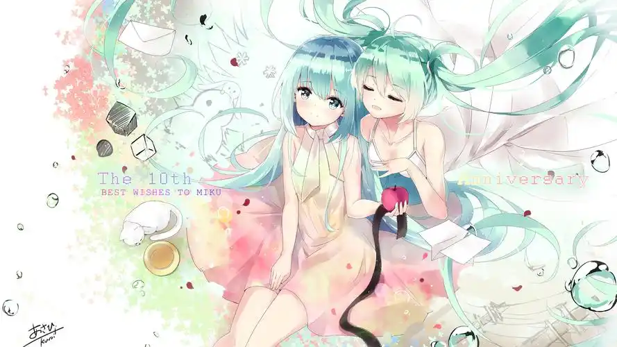 可爱 动漫 知音 姐妹壁纸(动漫静态壁纸) - 静态壁纸下载 - 元气壁纸