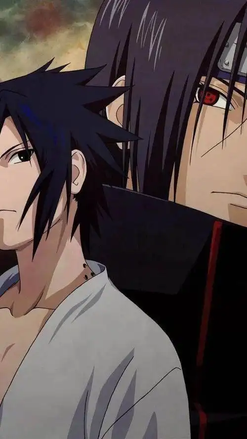 火影壁纸cp组佐助和鼬