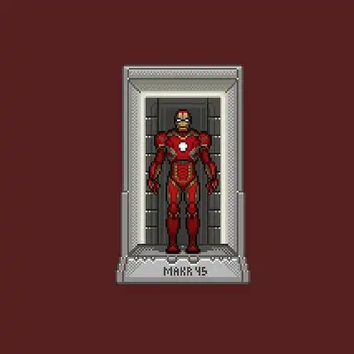 像素画钢铁侠mark战衣合集