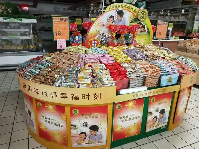 23档休闲食品邮报陈列