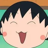 小丸子眯眼笑头像