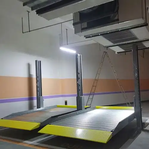 乐山峨眉山立体车位租赁垂直升降式停车位建设仓储式机械式停车位生产