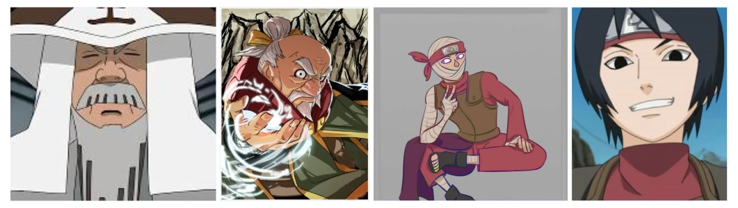 原创火影忍者:历代土影战斗力,技能详解!四代目黑土又a又飒