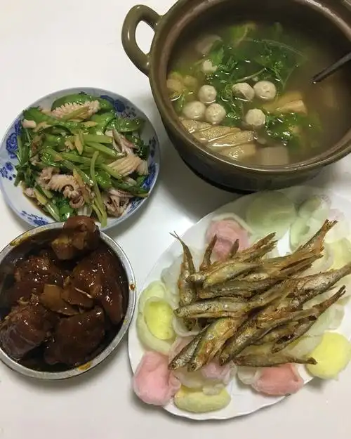 阳仔小厨做的晚餐2018年12月24日