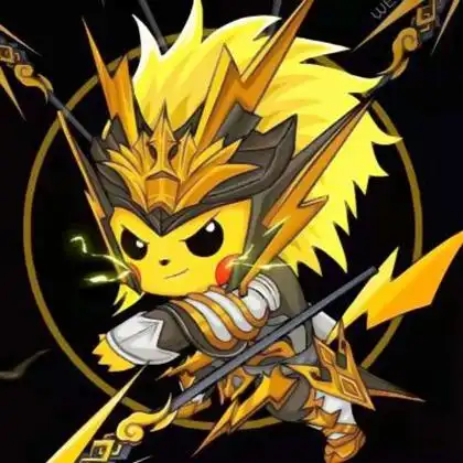 皮卡丘帅气头像超酷高清图片