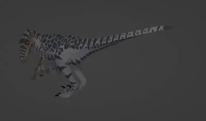 独立游戏 #侏罗纪岛 #恐龙 "犹他盗龙新的原声皮肤" - 抖音