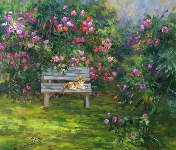 《艺展中国》李晓霞油画作品展——晓霞的红玫瑰热情似火