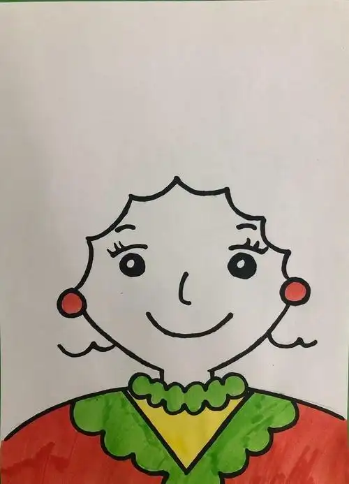 古城镇中心幼儿园"停学不停课"艺术领域《妈妈的卷发》