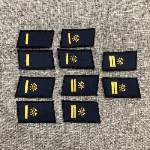 曼坤适用于专职消防员魔术贴胸徽领衔领章软肩胸牌胸标胸号长条 7备勤