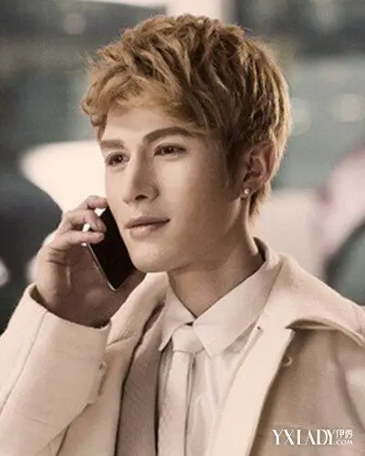 【图】极浅亚麻色男生发型图片 助你打造阳光暖男