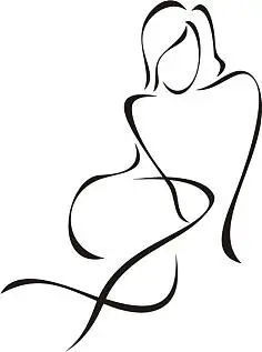 人物线条轮廓素材